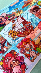 OPTCG Straw Hat's Day Off Playmat