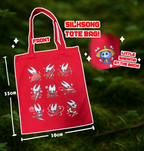 Silk Song Tote Bags