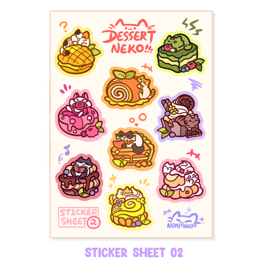 【Kickstarter】波霸猫 &amp; 甜点贴纸