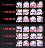 Ayaka Genshin Impact Emotes - Nominno