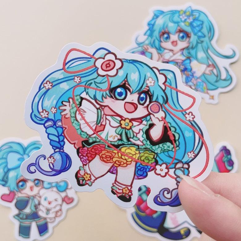 Miku & Rebecca Stickers Secondary image