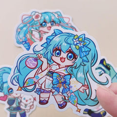 Miku & Rebecca Stickers - Nominno