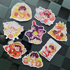 One Piece Luffy & the Mihawks Stickers - Nominno