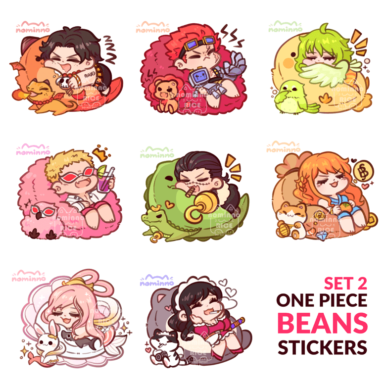 OP Beans Stickers Secondary image