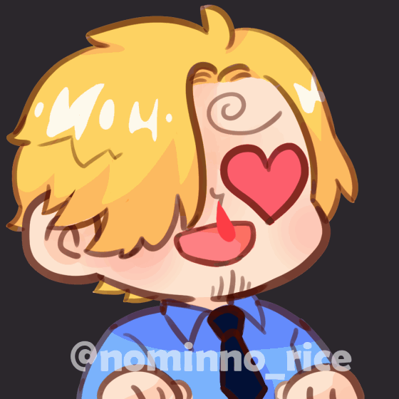 Sanji nosebleed Animated Emote - Nominno メイン画像